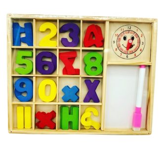 box didactico numeros y pizarra