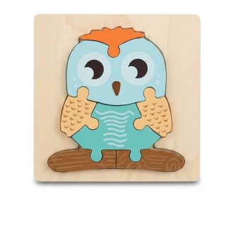 Rompecabeza Buho Pastel