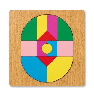 encastre tangram ovalado