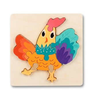 Rompecabeza Gallina Pastel