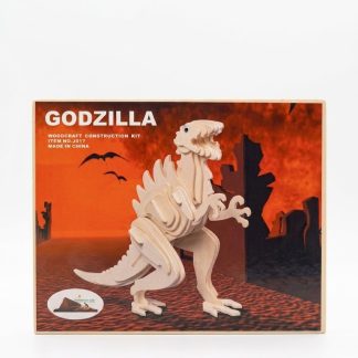 Rompecabeza de madera 3D intermedio Godzilla