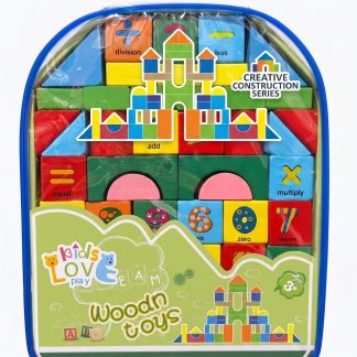 Mochila Con Bloques De Construcción