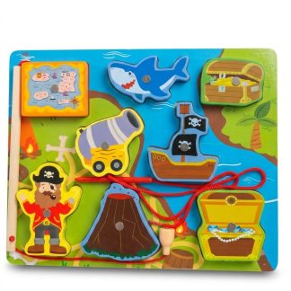 Juego De Pesca Imantado Pirata