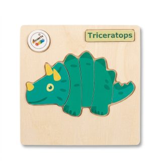 Rompecabeza Triceratops Delgado